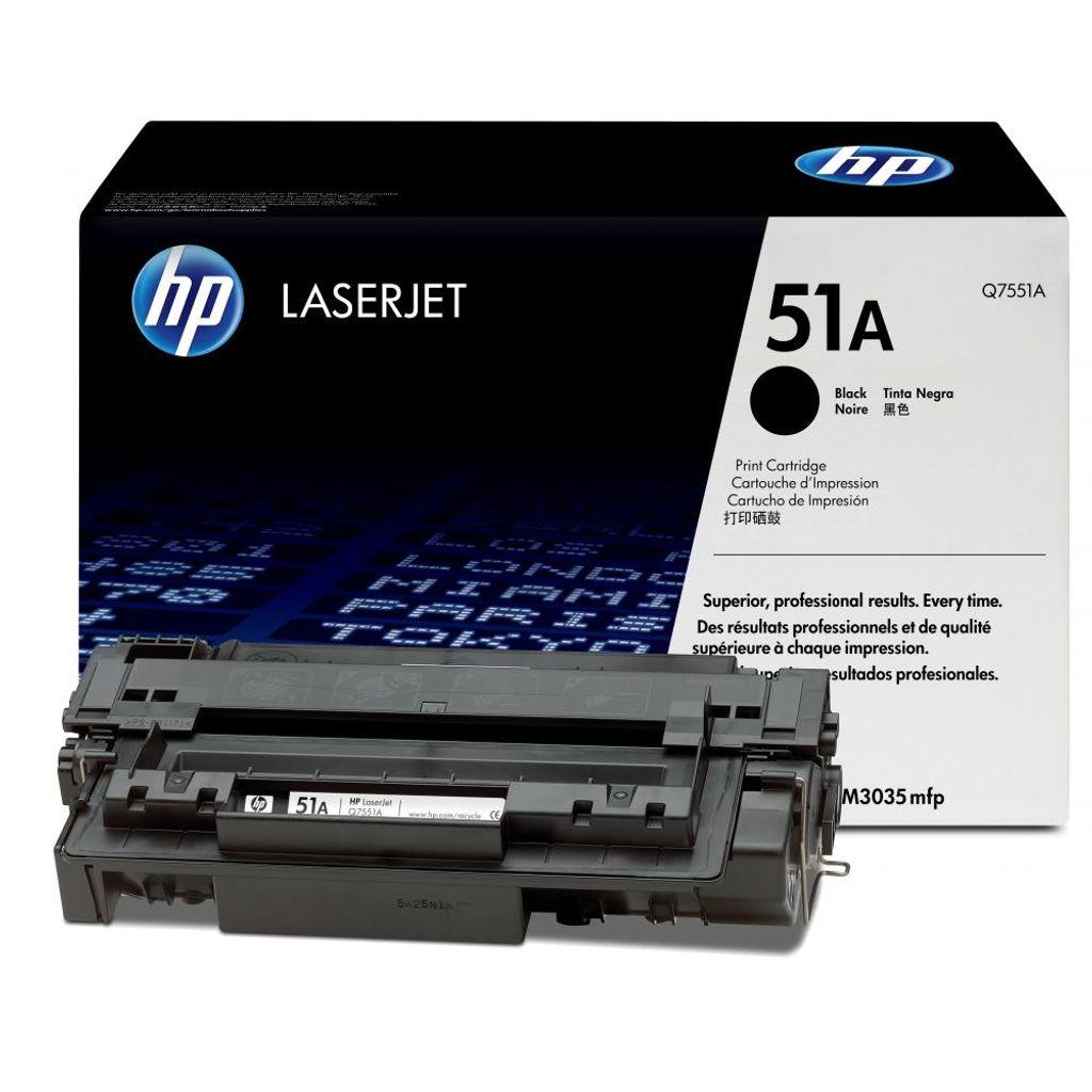 تونر کارتریج طرح اصلی HP 51A