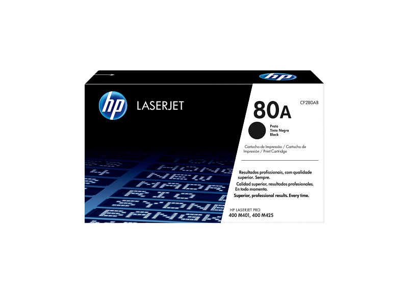 تونر کارتریج طرح اصلی HP 80A