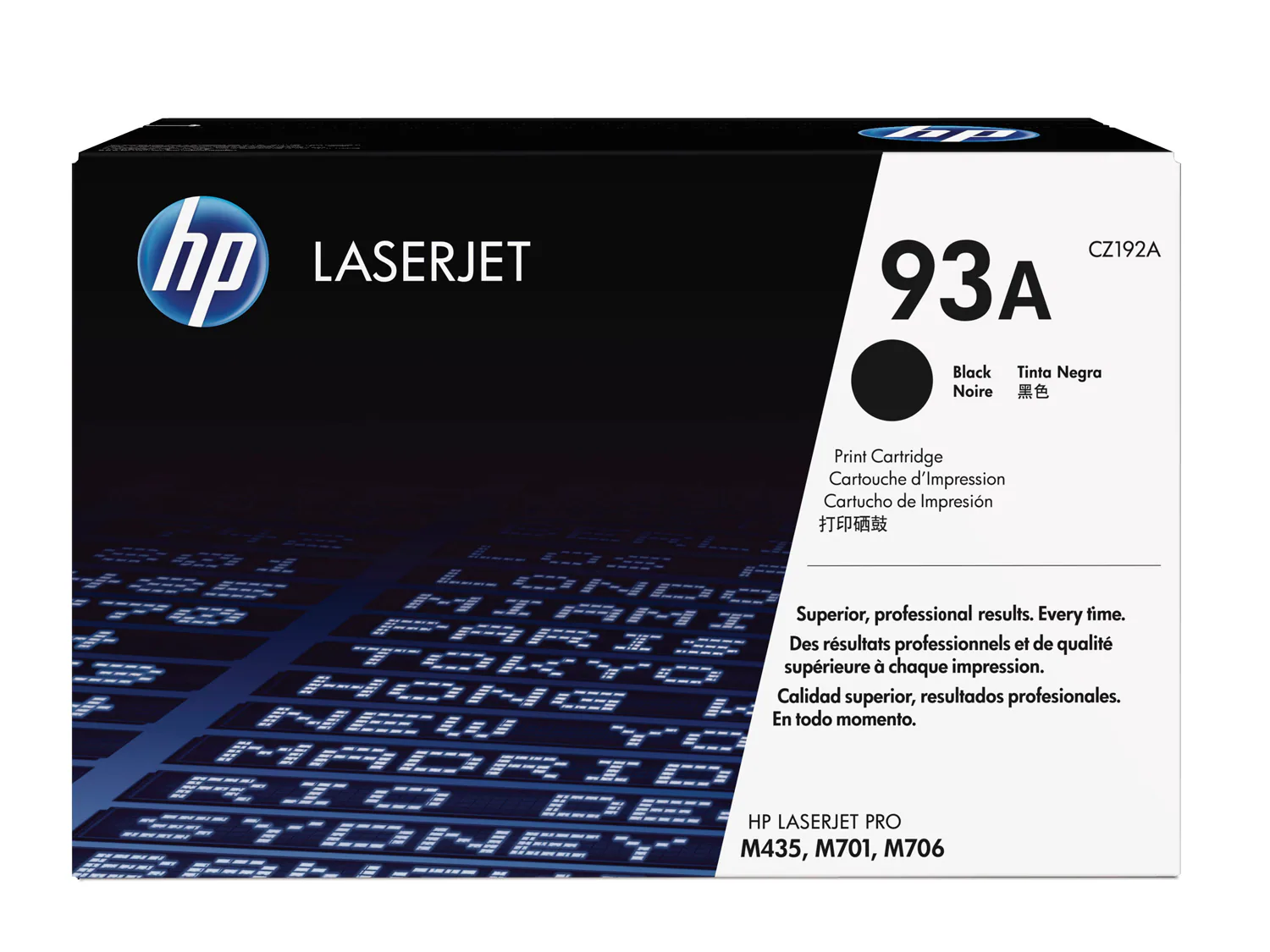 تونر کارتریج طرح اصلی HP 93A
