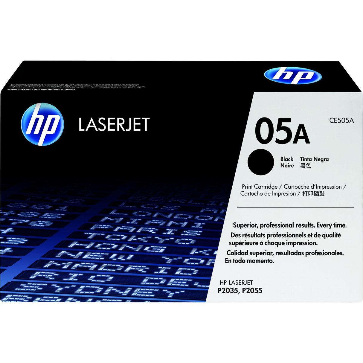 تونر کارتریج طرح اصلی HP 05A