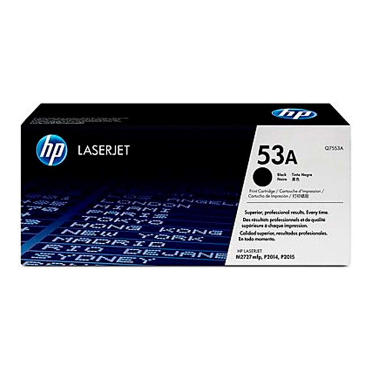 تونر کارتریج طرح اصلی HP 53A